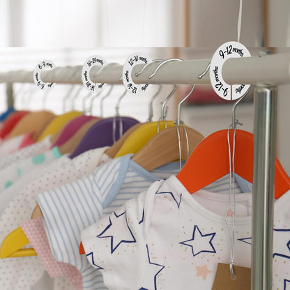 12 PCS Baby Closet Dividers,Clothes Size Organizer,Clothes Size Organizer