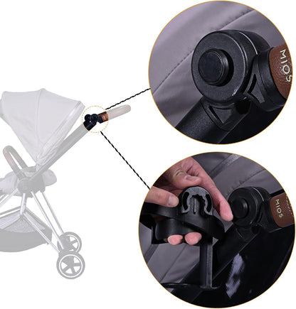 Stroller Cup Holder with Phone Holder fits Cybex Stroller 2 in 1