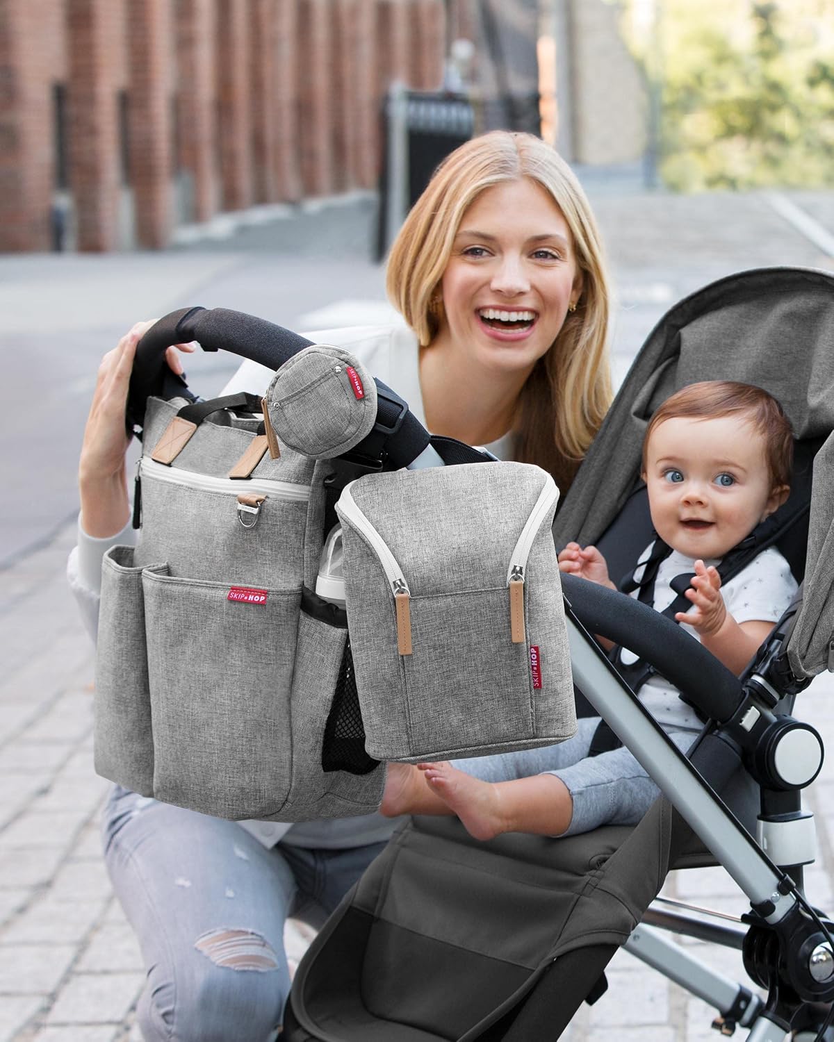 Baby Bottle Bag, Grab & Go, Black