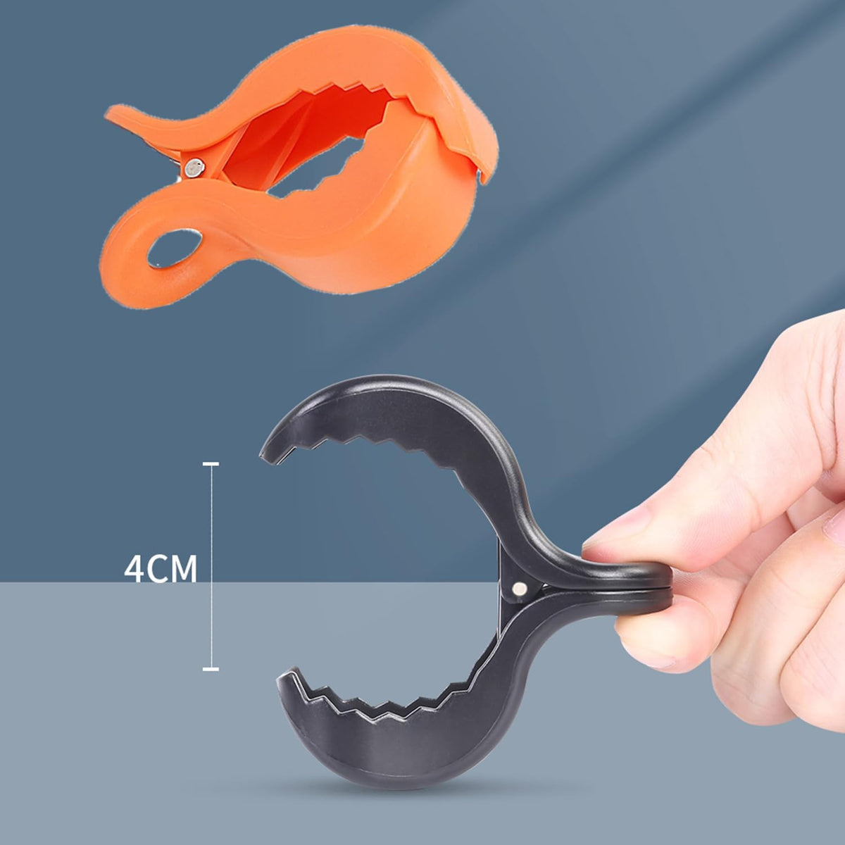 6pcs Stroller Clips Pegs to Hook Muslin and Toys Seat Cover, Blanket Clips, Car Seat Cover Clip, Plastic Universal Clip, Nursing Cover, Pram Toy Holder, Blanket Clamp. （ Black)