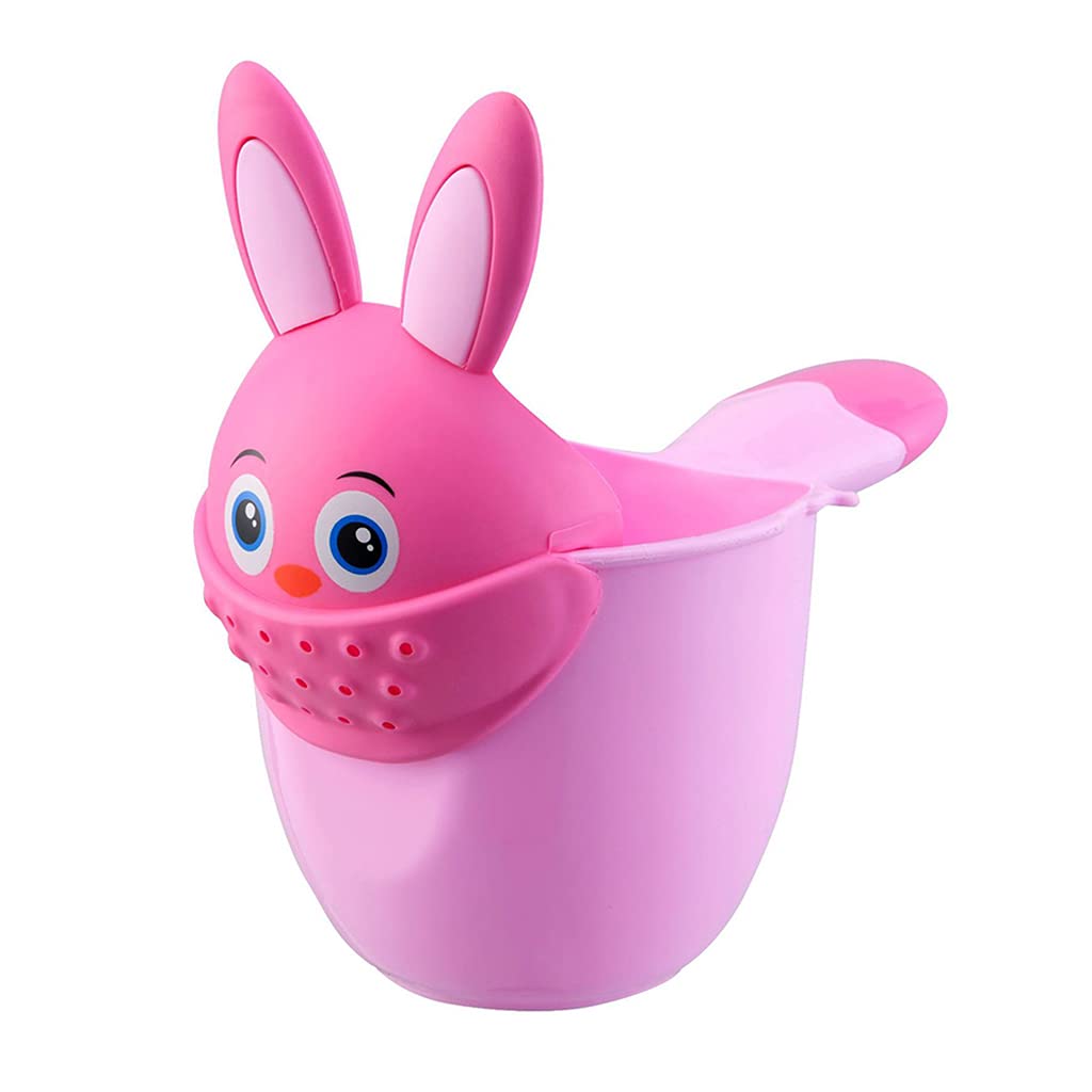 Baby Bath Waterfall Rinser Shampoo Rinse Cup Cartoon Shower Washing for