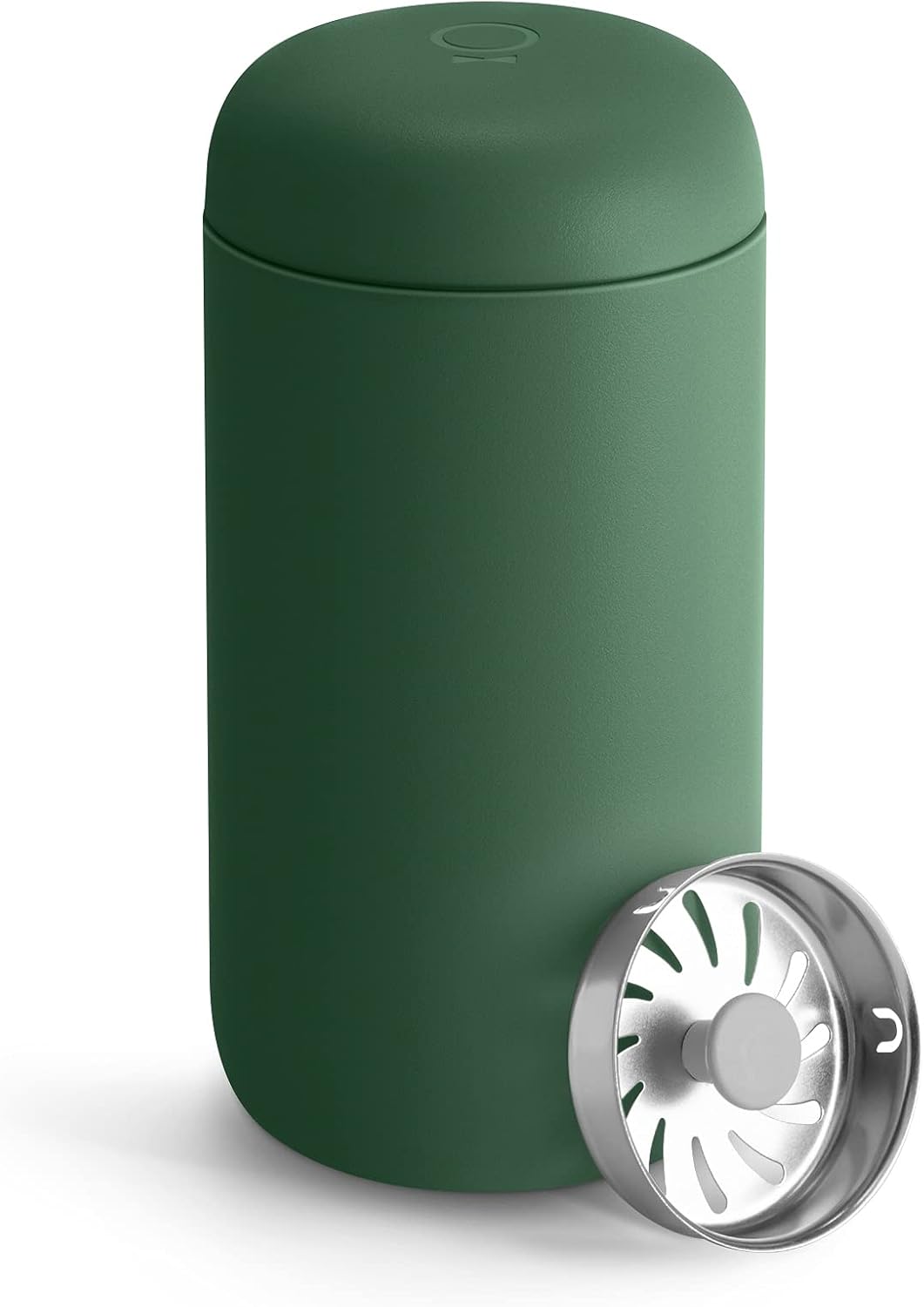 Carter Move Ceramic Lined Travel Coffee Mug 12 oz Stainless Steel | No Metallic Taste Coffee Tumbler, Leak-Proof Lid, Dishwasher Safe, Hot 12Hr Cold 24Hr, BPA-Free, Fits Cup Holders, Lemon Zest