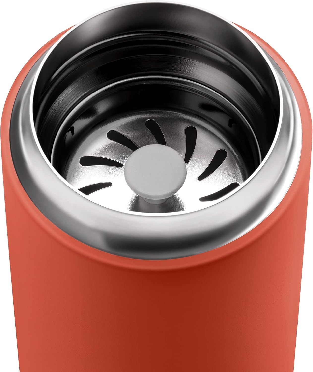 Carter Move Ceramic Lined Travel Coffee Mug 12 oz Stainless Steel | No Metallic Taste Coffee Tumbler, Leak-Proof Lid, Dishwasher Safe, Hot 12Hr Cold 24Hr, BPA-Free, Fits Cup Holders, Lemon Zest