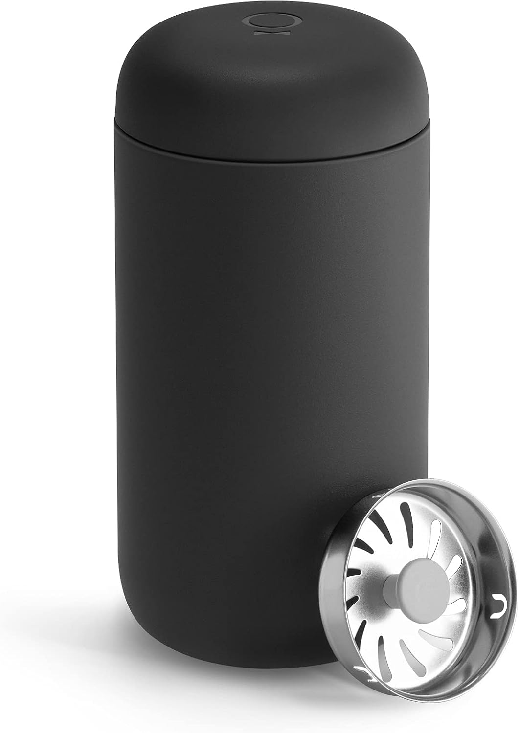 Carter Move Ceramic Lined Travel Coffee Mug 12 oz Stainless Steel | No Metallic Taste Coffee Tumbler, Leak-Proof Lid, Dishwasher Safe, Hot 12Hr Cold 24Hr, BPA-Free, Fits Cup Holders, Lemon Zest