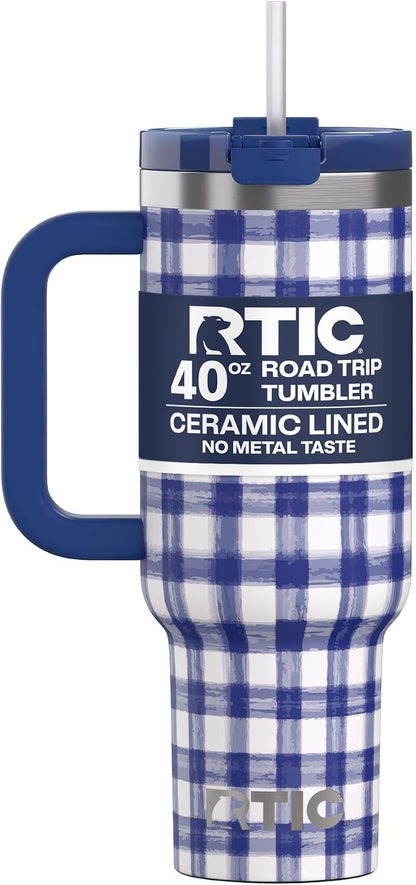 30oz Road Trip Tumbler, Insulated, Ceramic Lined, Apres Ski - Colors B