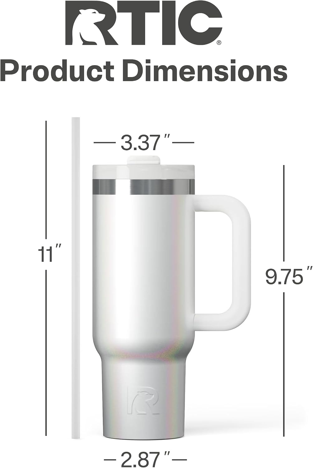30oz Road Trip Tumbler, Insulated, Ceramic Lined, Apres Ski - Colors B