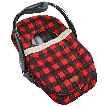 Baby Car Seat Cover, Blanket-Style Baby Stroller & Baby Carrier Cover, Heather Gray