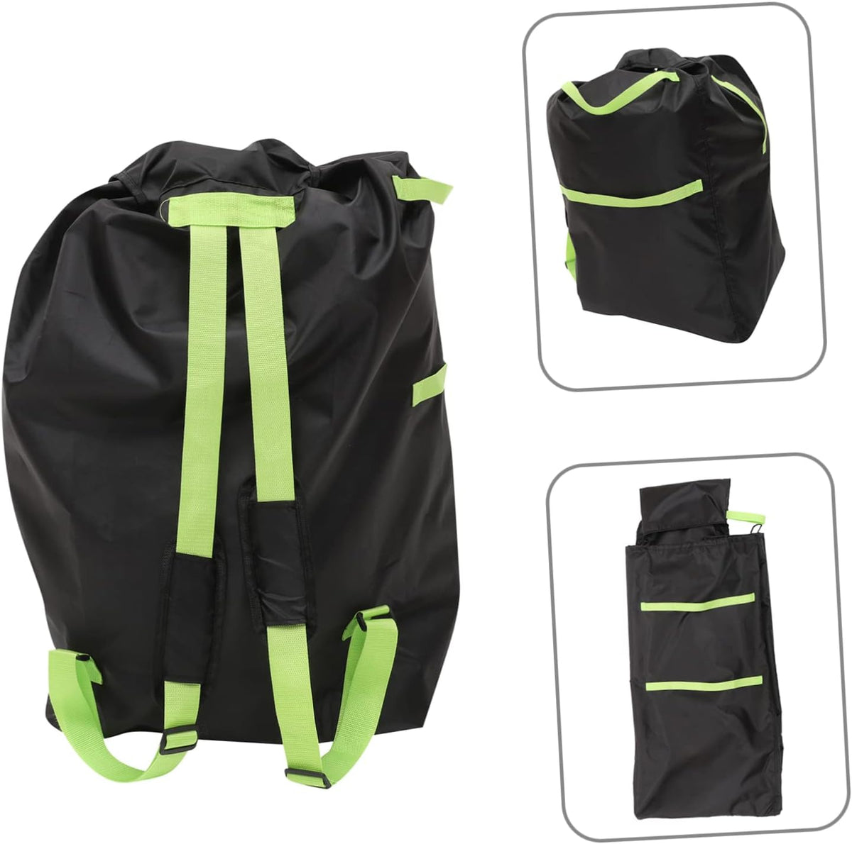 Stroller Travel Bag for Airplane Durable Double Stroller Cover Water Resistant Convenient Storage for Strollers Gate Check Bag for Easy