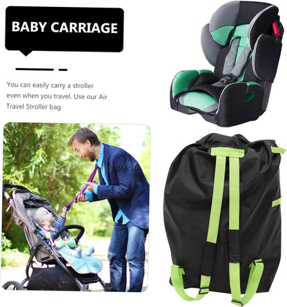 Stroller Travel Bag for Airplane Durable Double Stroller Cover Water Resistant Convenient Storage for Strollers Gate Check Bag for Easy