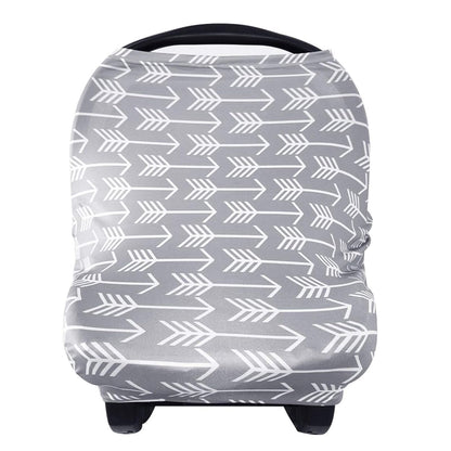 Nursing Cover Breastfeeding Scarf - Baby Car Seat Covers, Infant Stroller Cover, Carseat Canopy for Girls and Boys