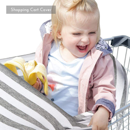 Nursing Cover Breastfeeding Scarf - Baby Car Seat Covers, Infant Stroller Cover, Carseat Canopy for Girls and Boys