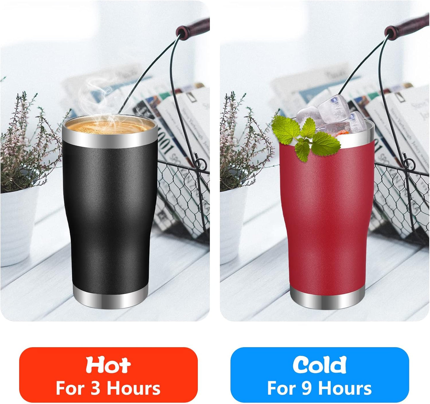 20oz Tumbler Stainless Steel Tumbler Cup with Lid And Straw Vacuum Insulated Double Wall Travel Coffee Mug(Pink 1 Pack)