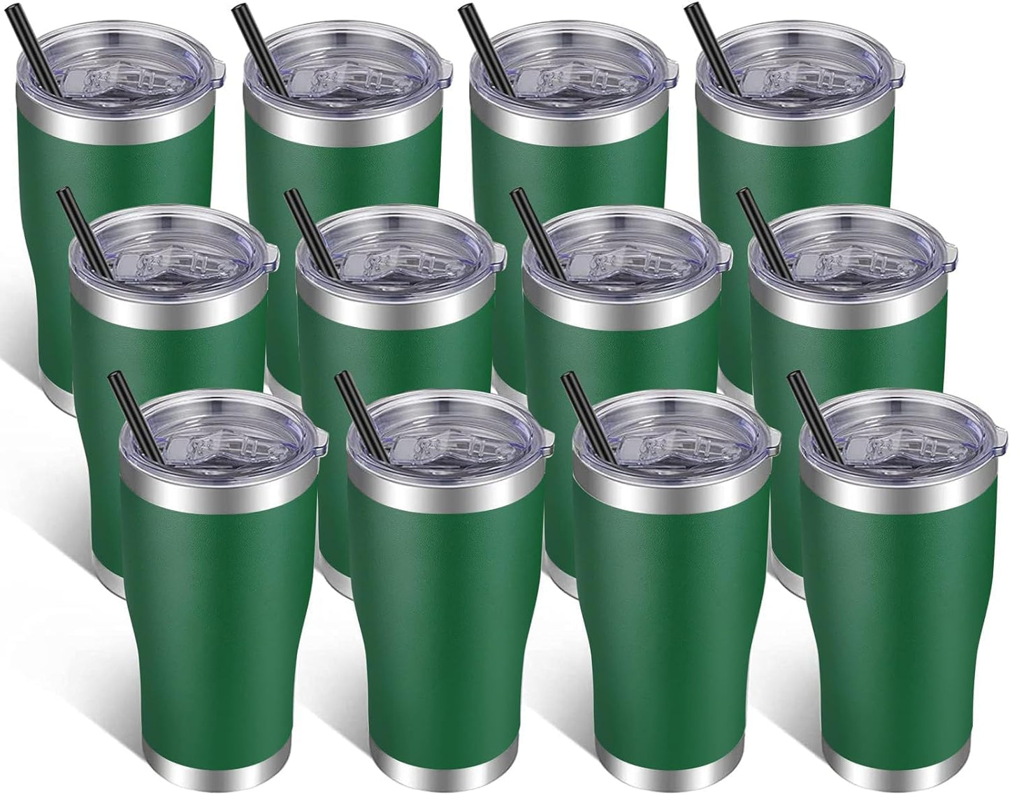 20oz Tumbler Stainless Steel Tumbler Cup with Lid And Straw Vacuum Insulated Double Wall Travel Coffee Mug(Pink 1 Pack)