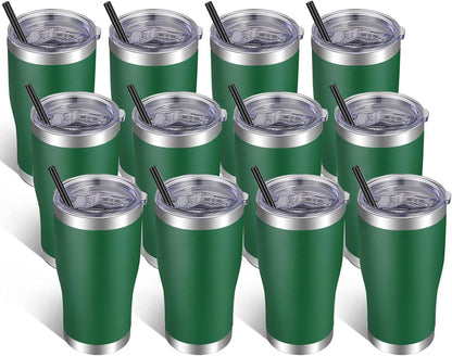 20oz Tumbler Stainless Steel Tumbler Cup with Lid And Straw Vacuum Insulated Double Wall Travel Coffee Mug(Pink 1 Pack)