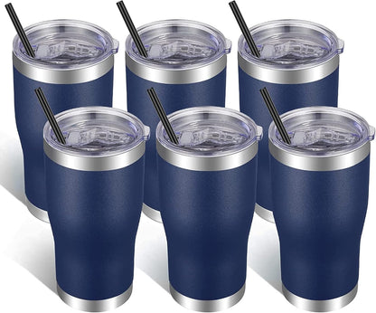 20oz Tumbler Stainless Steel Tumbler Cup with Lid And Straw Vacuum Insulated Double Wall Travel Coffee Mug(Pink 1 Pack)