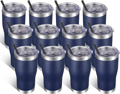 20oz Tumbler Stainless Steel Tumbler Cup with Lid And Straw Vacuum Insulated Double Wall Travel Coffee Mug(Pink 1 Pack)