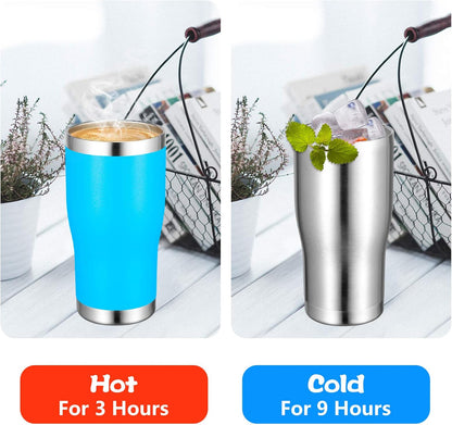 20oz Tumbler Stainless Steel Tumbler Cup with Lid And Straw Vacuum Insulated Double Wall Travel Coffee Mug(Pink 1 Pack)