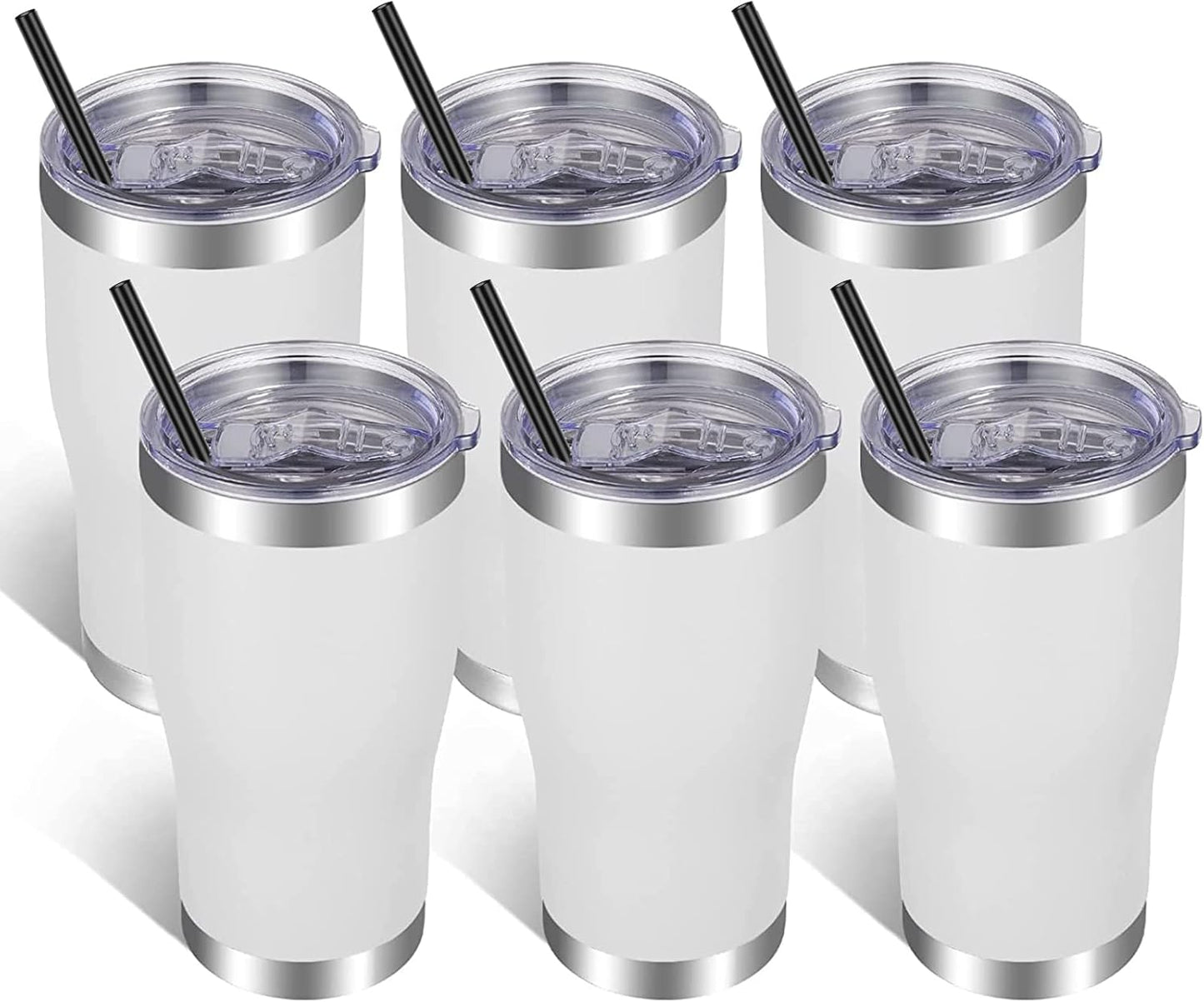 20oz Tumbler Stainless Steel Tumbler Cup with Lid And Straw Vacuum Insulated Double Wall Travel Coffee Mug(Pink 1 Pack)