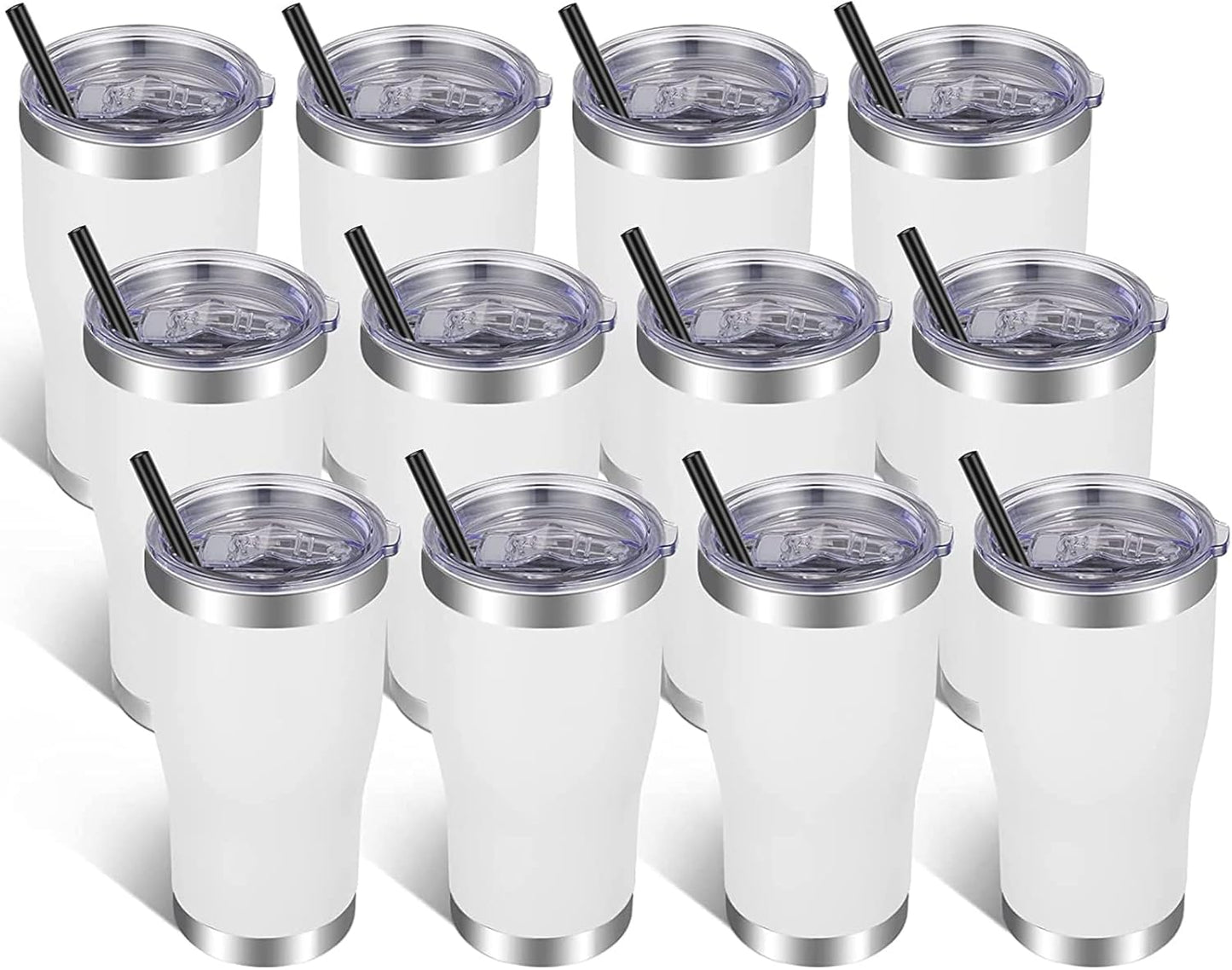 20oz Tumbler Stainless Steel Tumbler Cup with Lid And Straw Vacuum Insulated Double Wall Travel Coffee Mug(Pink 1 Pack)