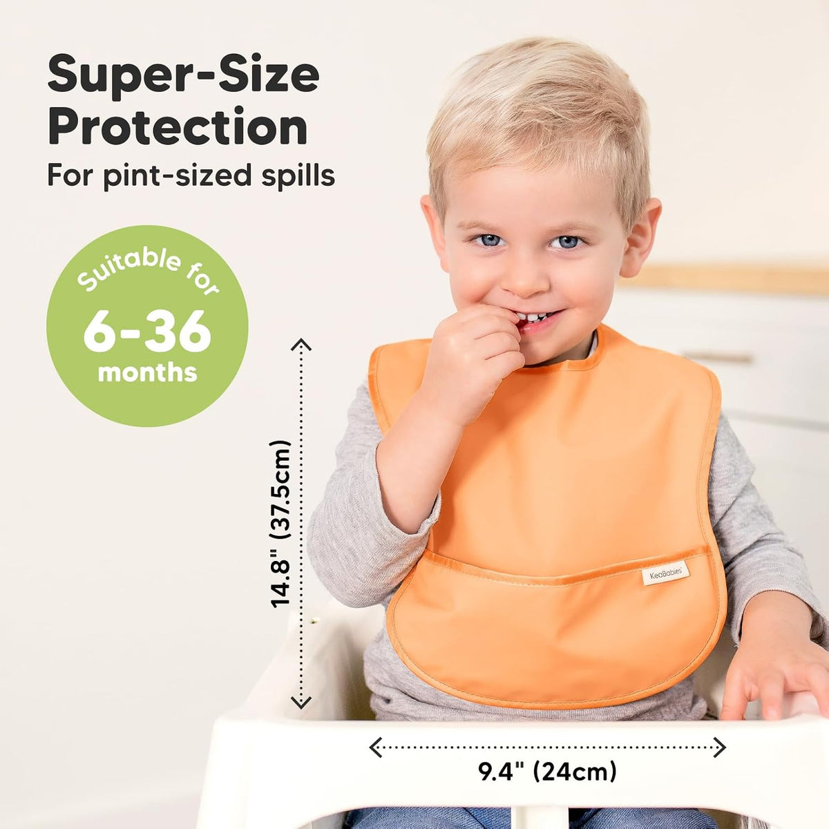 2-Pack Baby Bowls with Suctions, Lids and 3-Pack Waterproof Baby Bibs for Eating - Silicone Suction Bowls for Baby Boy, Girl, Silicone Bowls BPA-Free - Lightweight Baby Bib with Food Catcher