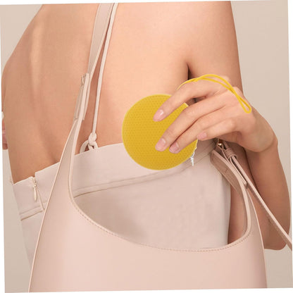 Organizer Storage Pouch Leakproof Portable Case for Cups Pacifiers Coins Durable Easy to Clean Travel Bag Honey Honeycomb