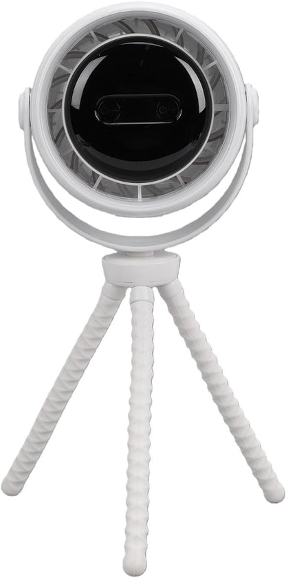 Baby Stroller Fan 10000mAh Rechargeable Portable Handheld Fan with 3 Speeds Night Light Flexible Tripod 360 Rotation Quiet Personal for Baby Stroller Car Seat Crib