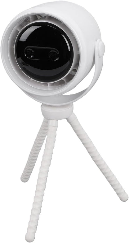 Baby Stroller Fan 10000mAh Rechargeable Portable Handheld Fan with 3 Speeds Night Light Flexible Tripod 360 Rotation Quiet Personal for Baby Stroller Car Seat Crib