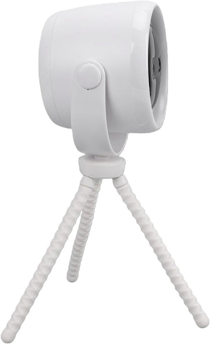 Baby Stroller Fan 10000mAh Rechargeable Portable Handheld Fan with 3 Speeds Night Light Flexible Tripod 360 Rotation Quiet Personal for Baby Stroller Car Seat Crib