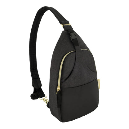 Diaper Bag Lightweight Crossbody, Black
