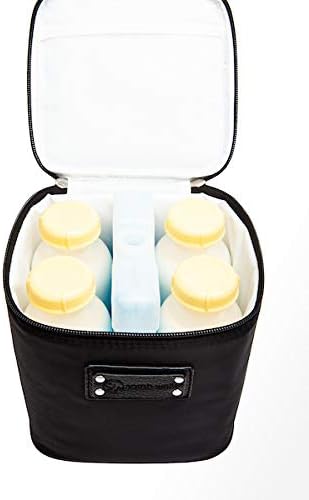 Cold Gold Breastmilk Cooler with Ice Pack (Groovy)