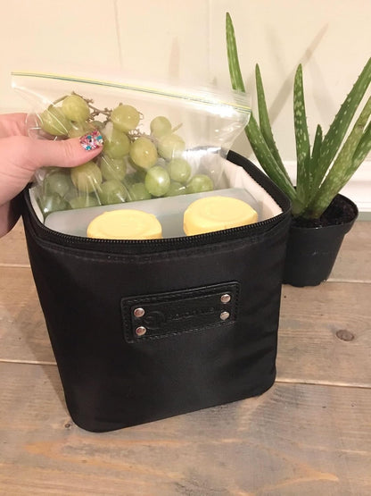 Cold Gold Breastmilk Cooler with Ice Pack (Groovy)
