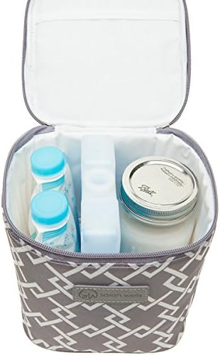Cold Gold Breastmilk Cooler with Ice Pack (Groovy)