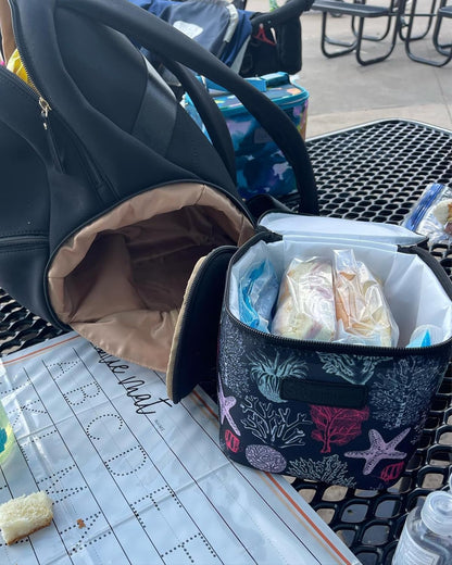 Cold Gold Breastmilk Cooler with Ice Pack (Groovy)