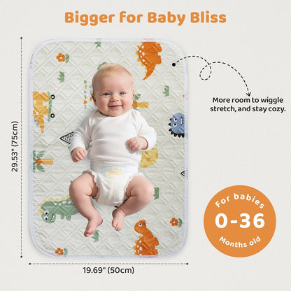 Diaper Changing Pad for Baby, Portable Changing Mat, 20"x27.5"