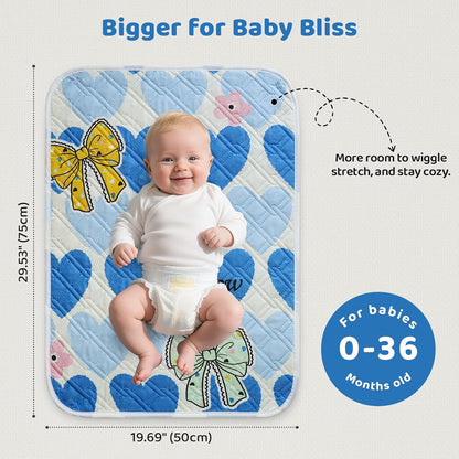 Diaper Changing Pad for Baby, Portable Changing Mat, 20"x27.5"