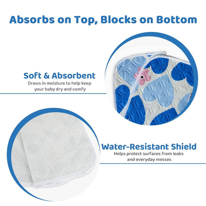 Diaper Changing Pad for Baby, Portable Changing Mat, 20"x27.5"