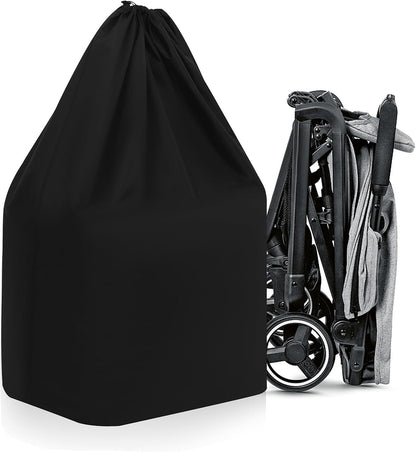 Stroller Travel Bag for Airplane Gate Check Water Resistant Heavy Duty Storage with Comfortable Dual Shoulder Straps Compatible with Single and Double Strollers Protects From