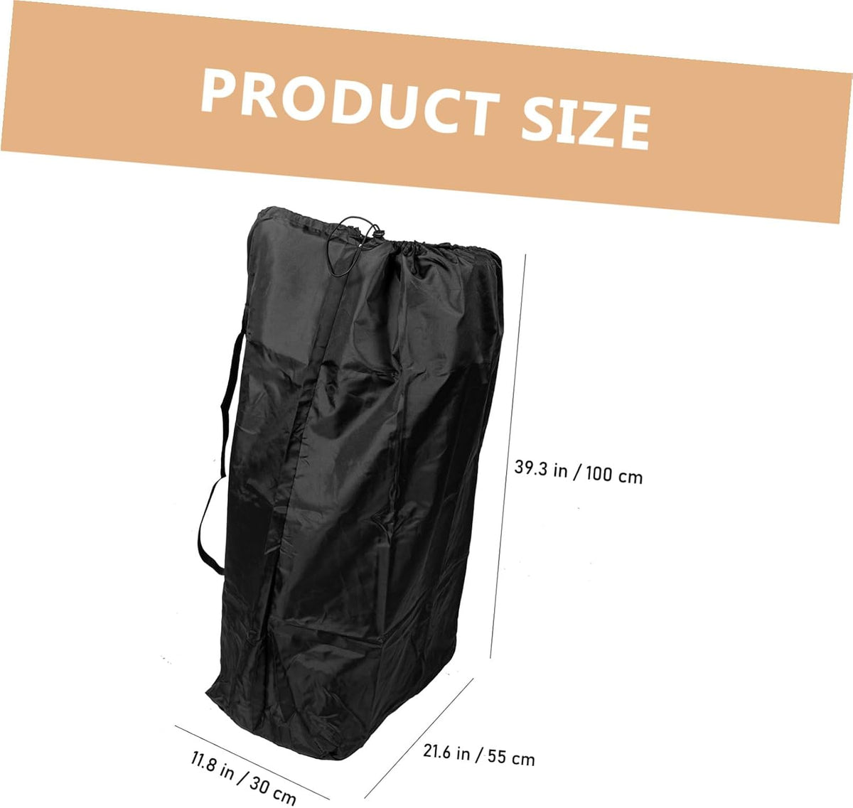Stroller Travel Bag for Airplane Gate Check Water Resistant Heavy Duty Storage with Comfortable Dual Shoulder Straps Compatible with Single and Double Strollers Protects From