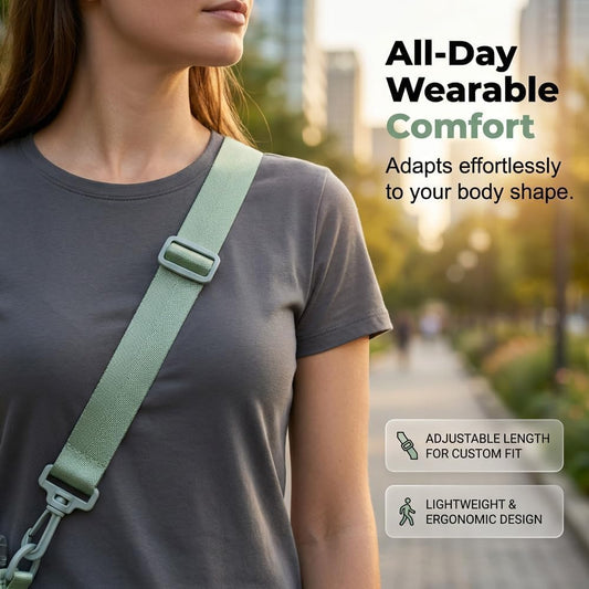 Insulated Crossbody Cup Holder Bag with Adjustable Strap - Perfect for Walking, Hiking, and Outdoor Adventures Green