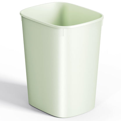 CEROELDA Bathroom Trash Can with Lid, 10L/2.6 Gal Small Garbage Can with Press Top Lid, Slim Plastic Waste Basket for Toilet, Office, Bedroom (Muti 1)