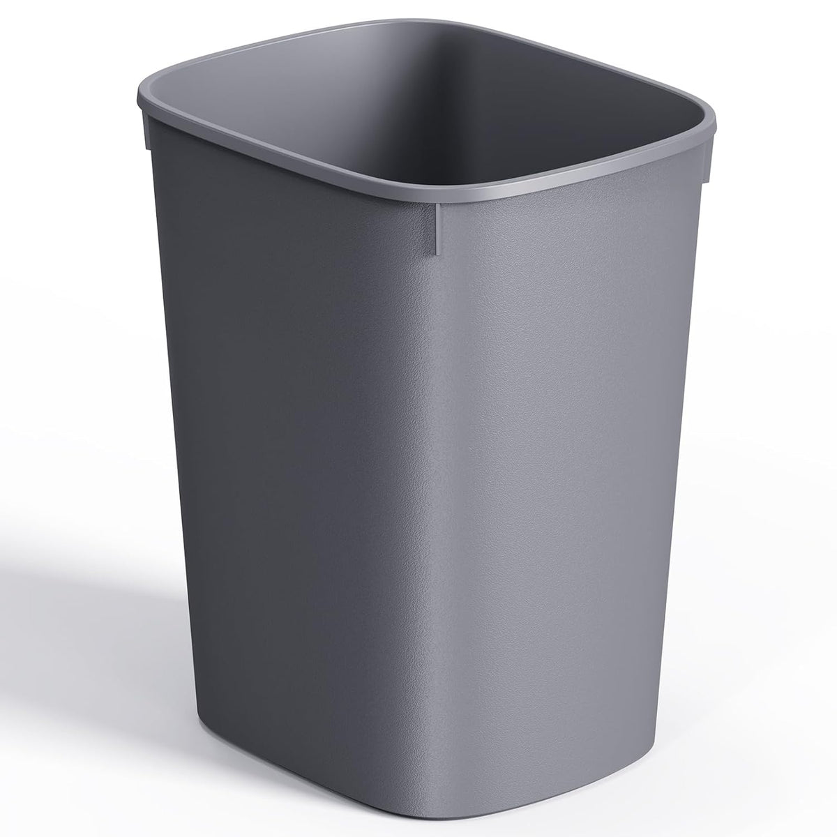 CEROELDA Bathroom Trash Can with Lid, 10L/2.6 Gal Small Garbage Can with Press Top Lid, Slim Plastic Waste Basket for Toilet, Office, Bedroom (Muti 1)