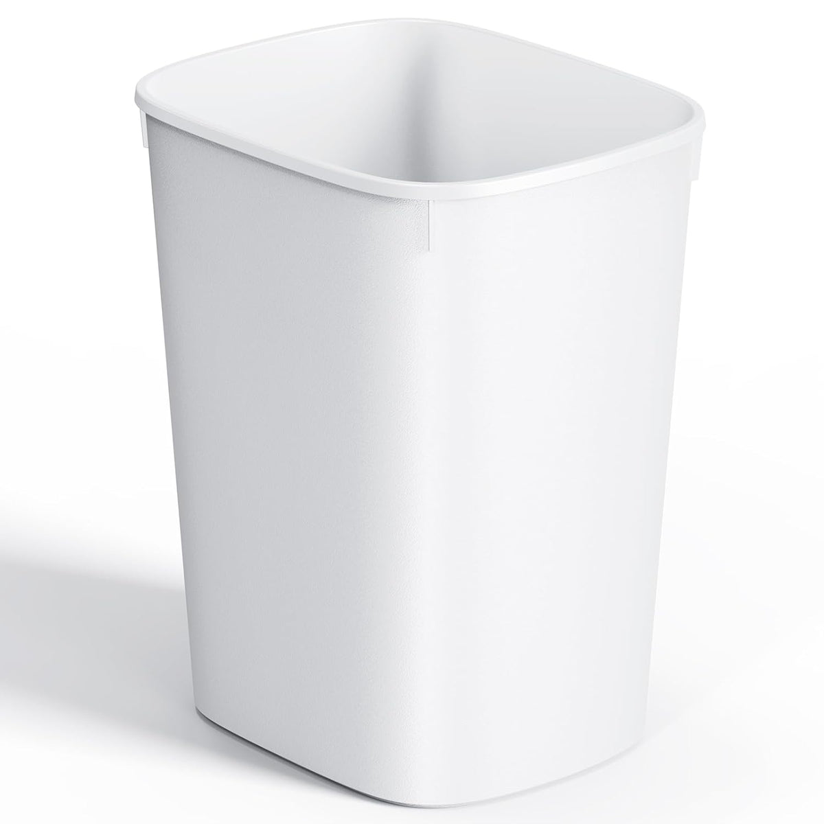CEROELDA Bathroom Trash Can with Lid, 10L/2.6 Gal Small Garbage Can with Press Top Lid, Slim Plastic Waste Basket for Toilet, Office, Bedroom (Muti 1)