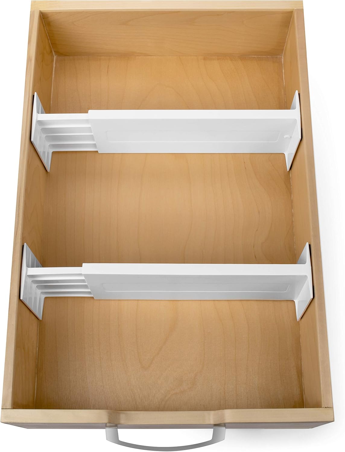 Dresser Drawer Dividers, 4 Pk + 3 Cross Dividers, 4.5" Deep