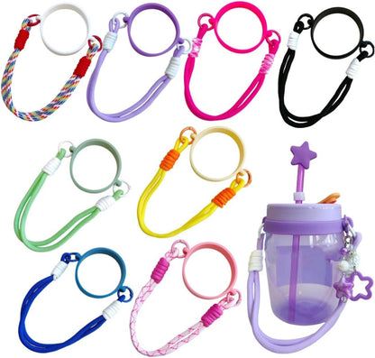 Leak Proof Cup Holder Carrying Strap Travel Hiking Commuter Coffee Mug Protector Water Bottle Strap Travel Cup Sleeve