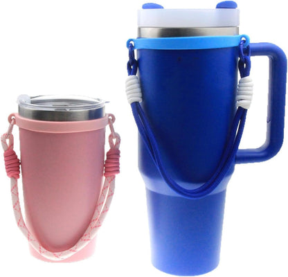 Leak Proof Cup Holder Carrying Strap Travel Hiking Commuter Coffee Mug Protector Water Bottle Strap Travel Cup Sleeve