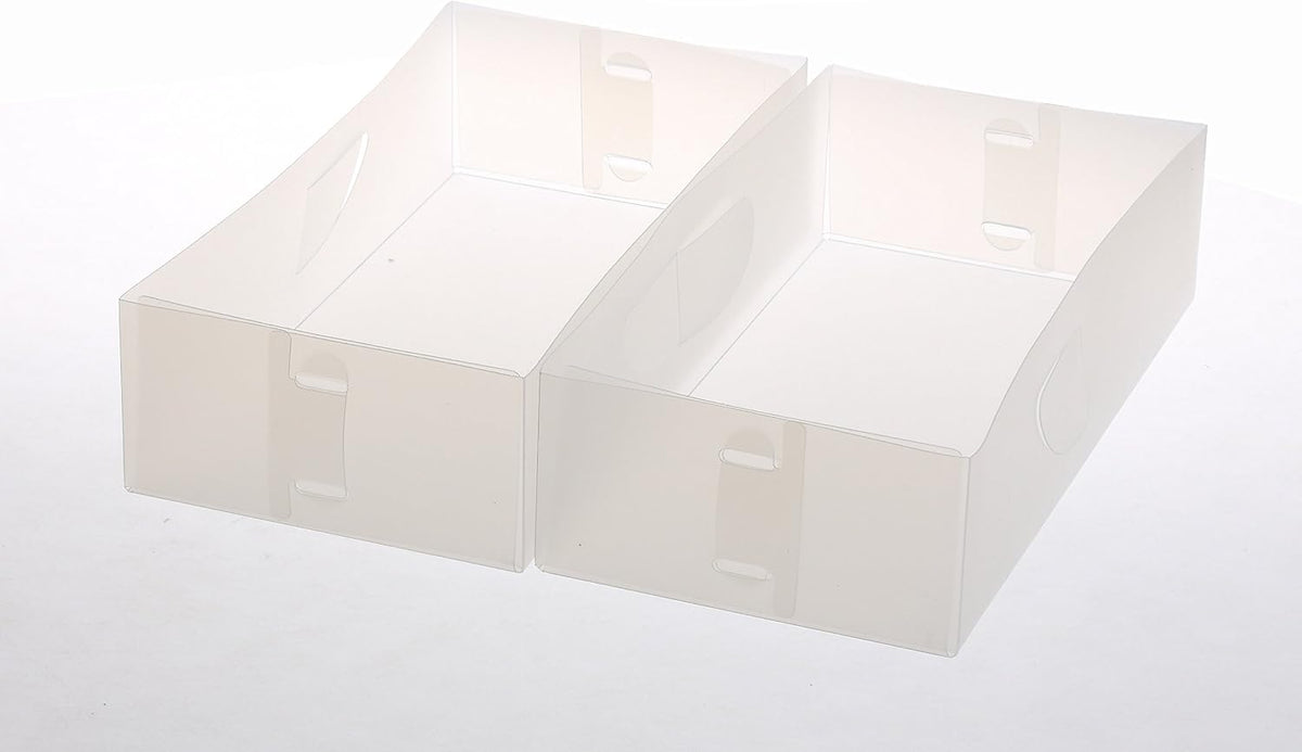 Closet Drawer Organizer for Underwear, Socks, Bras, Ties, Scarves, Foldable Dresser Storage Boxes (Small Drawer Organizers, Set of 3)