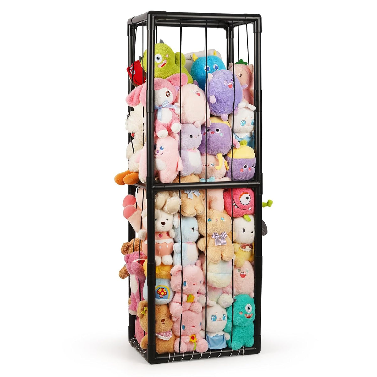 Stuffed Animal Storage Zoo Holder Space Save, PVC Stuffed Animal Organizer