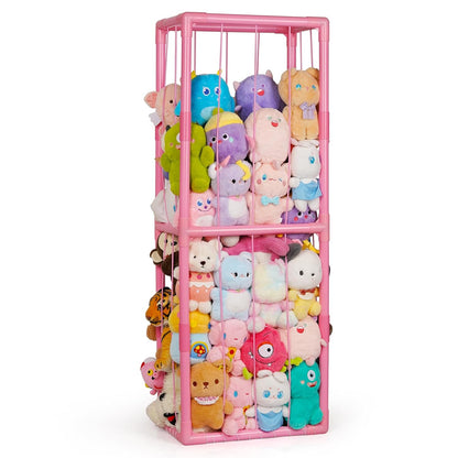 Stuffed Animal Storage Zoo Holder Space Save, PVC Stuffed Animal Organizer