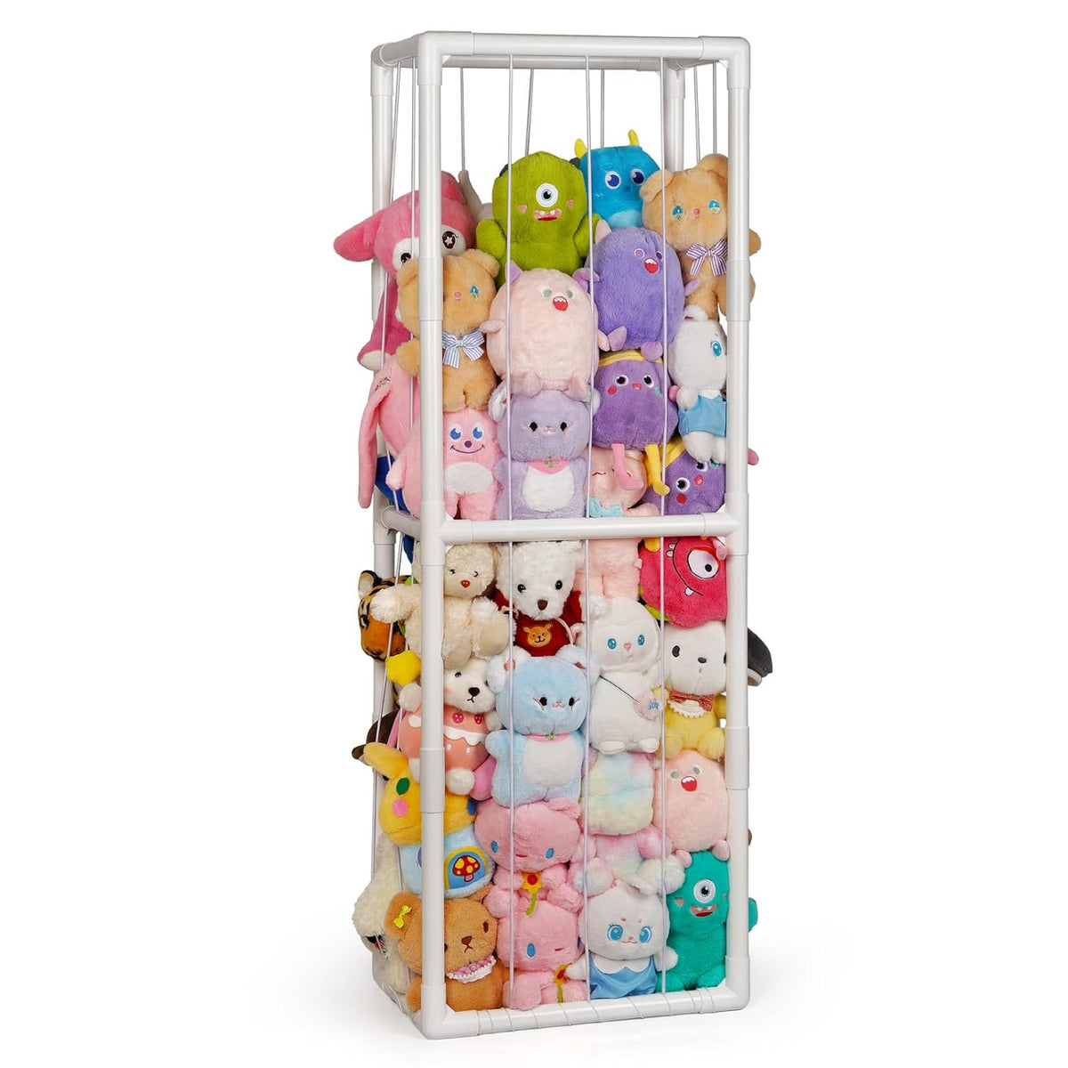 Stuffed Animal Storage Zoo Holder Space Save, PVC Stuffed Animal Organizer