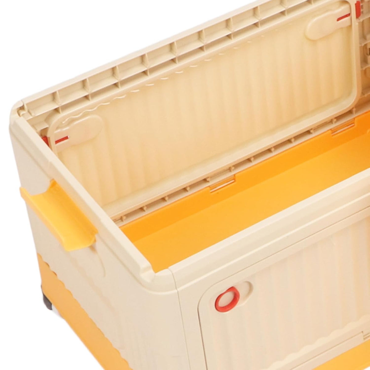 Large Rolling Toy Storage Box with Lid and Wheels, Toy Organizer Bin with Lid for Kids Playroom Bedroom, Building Blocks Container